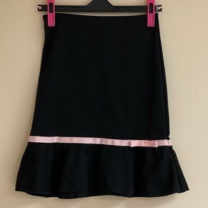 Girl Black Skirt